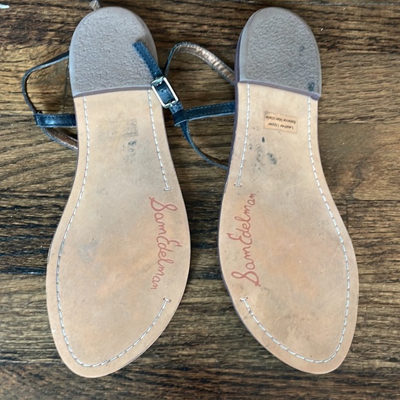 Worn once Sam Edelman black sandals size 7.5 - Picture 2 of 2